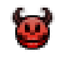 devil skull Discord emoji — free static PNG download