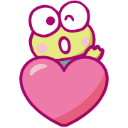 keroppiheart Discord emoji — free static PNG download