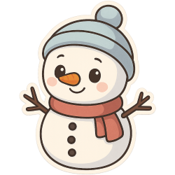 snowman Discord emoji — free static PNG download
