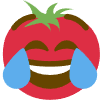 cryinglaughingtomato Discord emoji — free static PNG download