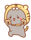 mochi tigercostume Discord emoji — free static PNG download
