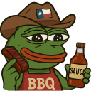 pepebbq Discord emoji — free static PNG download