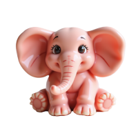 cute elephant Discord emoji — free static PNG download