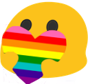 gilbert baker rainbow blob Discord emoji — free static PNG download