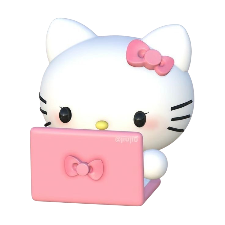 hello kitty computer Discord emoji — free static PNG download