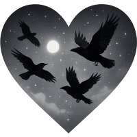 whitegraynightskyheart Discord emoji — free static PNG download