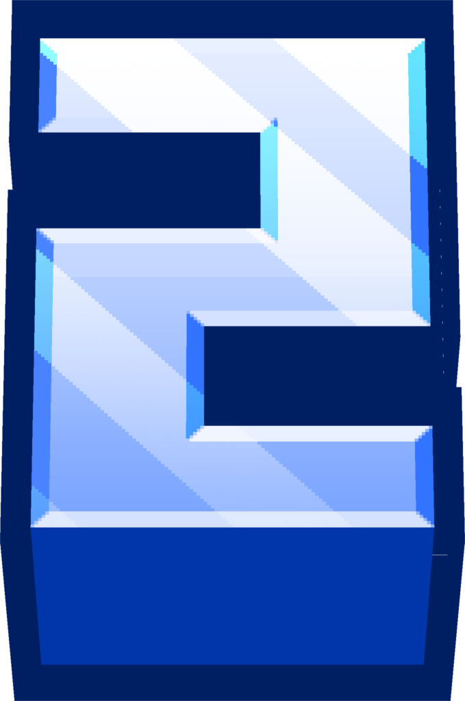 minecraft blue 2 Discord emoji — free static PNG download