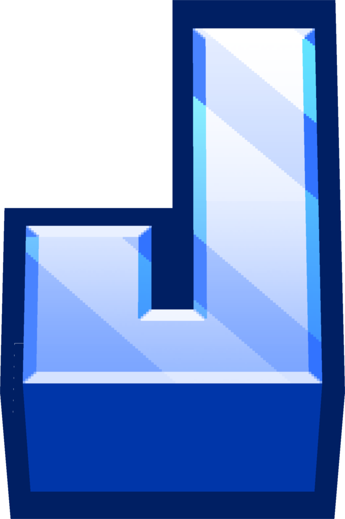 minecraft blue j Discord emoji — free static PNG download