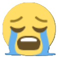 cry Discord emoji — free static PNG download