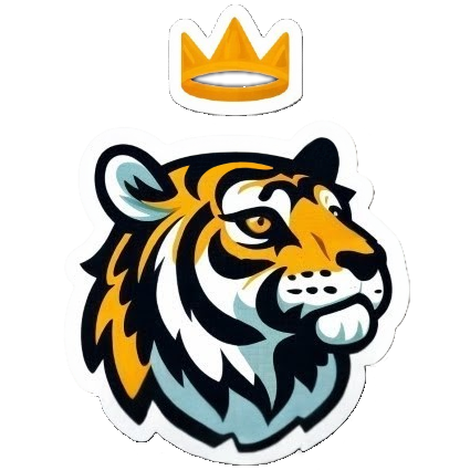 tiger majesty Discord emoji — free static PNG download