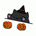halloween pumpkin bongo Discord emoji — free animated GIF download