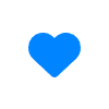 heart lightblue Discord emoji — free static PNG download