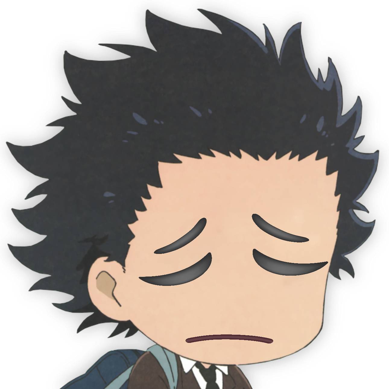 shoyaishida sad Discord emoji — free static PNG download