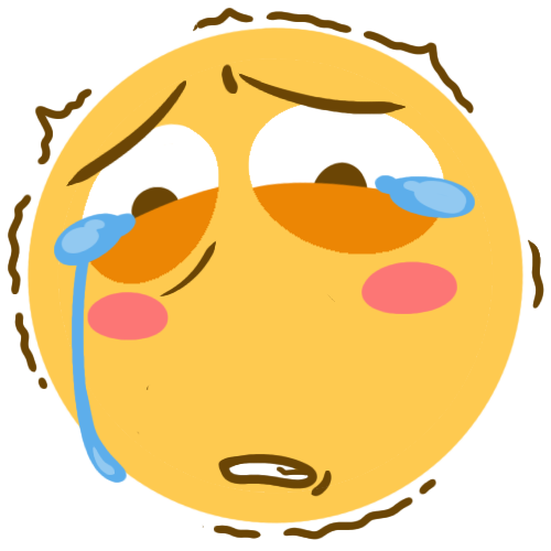 intense cry Discord emoji — free static PNG download