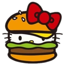 hellokittyburger Discord emoji — free static PNG download