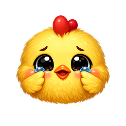 tearychick Discord emoji — free static PNG download