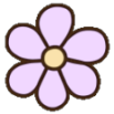 purpleflower Discord emoji — free static PNG download