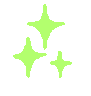 green sparkle Discord emoji — free animated GIF download