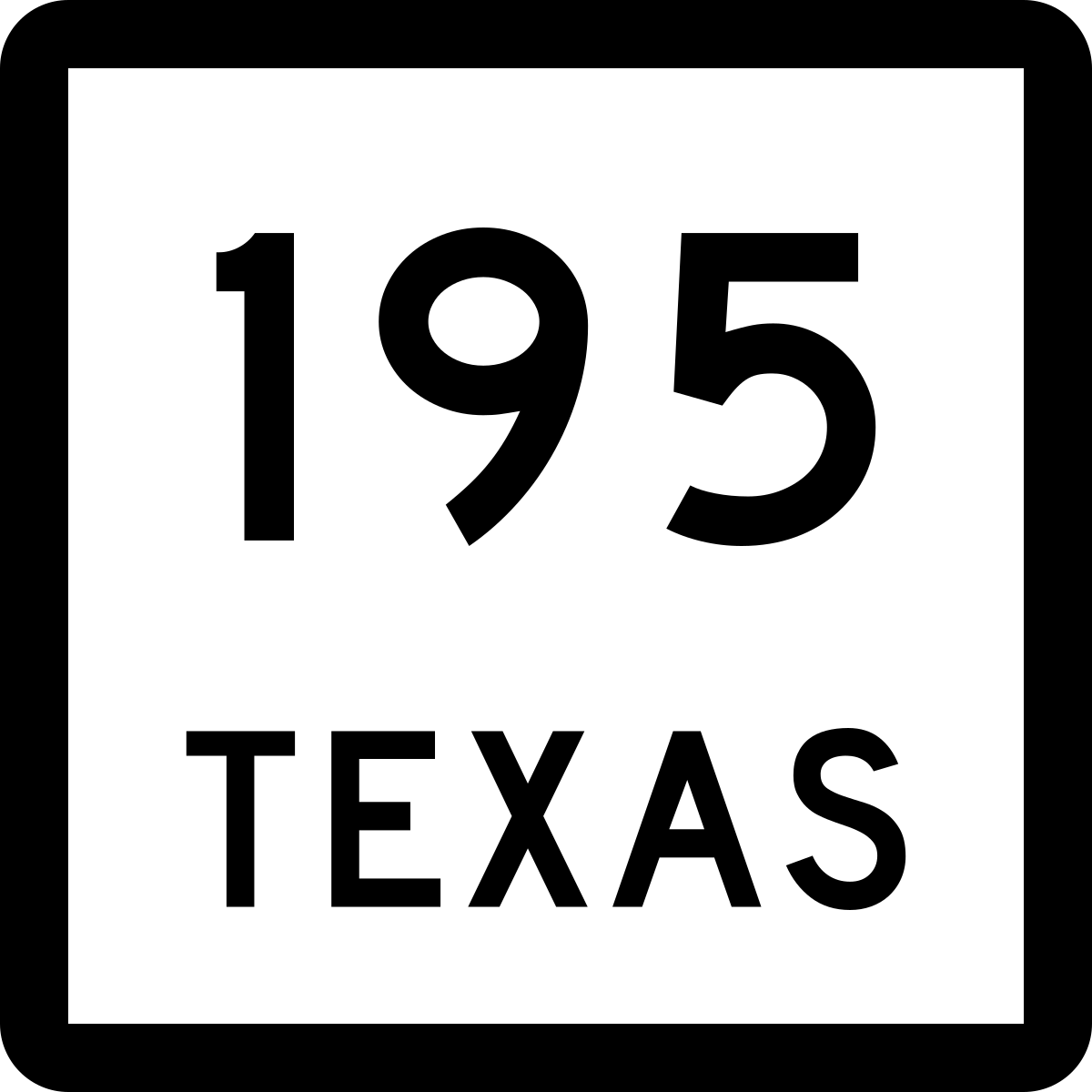 texas state highway 195 Discord emoji — free static PNG download