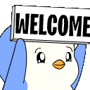 welcomepengu Discord emoji — free animated GIF download
