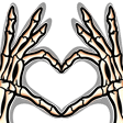 skeletonhearthands Discord emoji — free static PNG download