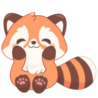 red panda oishii Discord emoji — free static PNG download