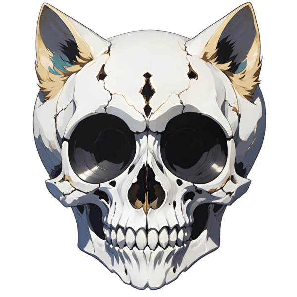 catskull Discord emoji — free static PNG download