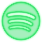 neon spotify icon Discord emoji — free static PNG download