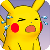 pikachu crying alot Discord emoji — free static PNG download