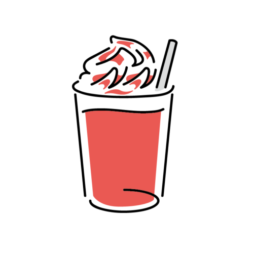 red drink Discord emoji - free download