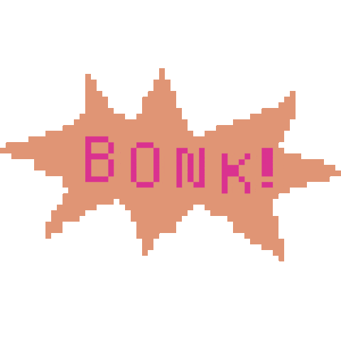 bonk 8bit Discord emoji — free animated GIF download