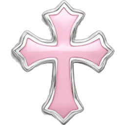 lightpinkheartcross Discord emoji — free static PNG download