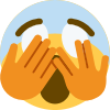 petrified scared Discord emoji - free download
