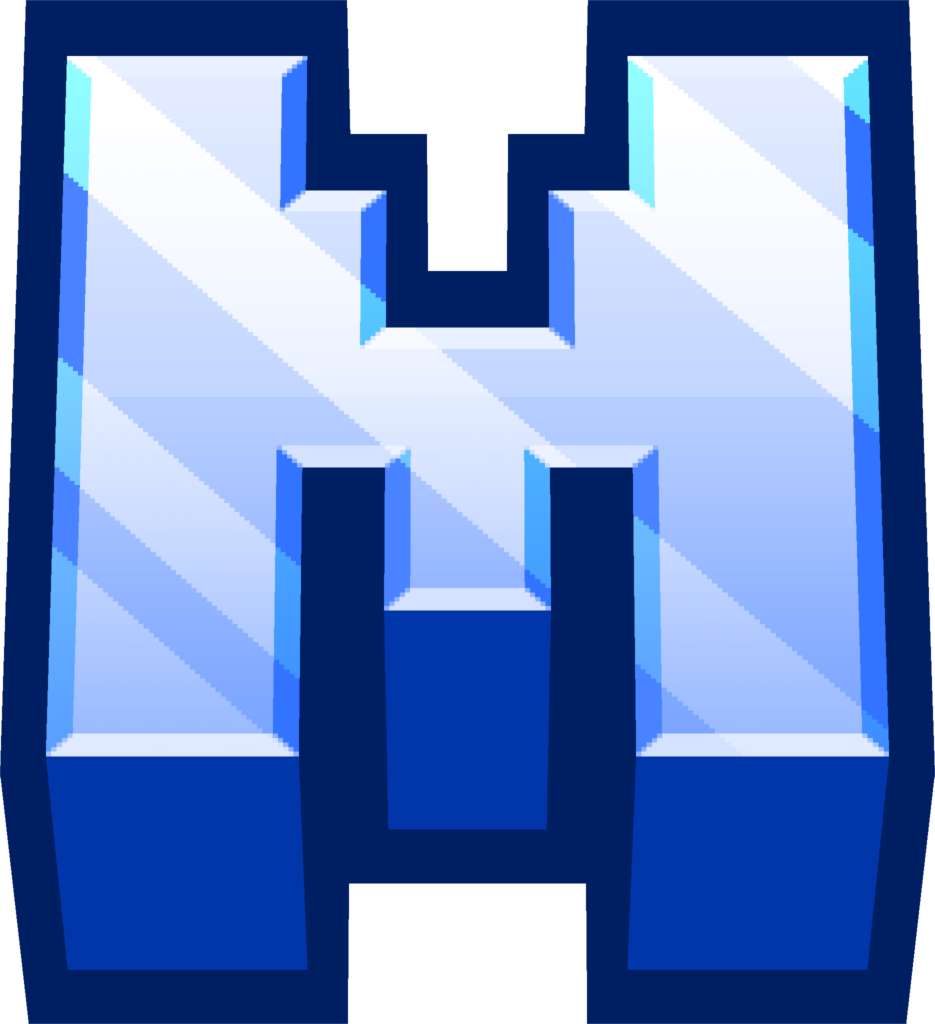 minecraft blue m Discord emoji — free static PNG download