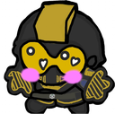 2diver hug Discord emoji — free static PNG download