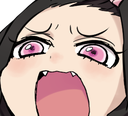 nezukoree Discord emoji — free static PNG download