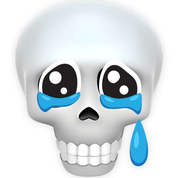 skullcry Discord emoji — free static PNG download