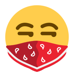 red bandana Discord emoji — free static PNG download