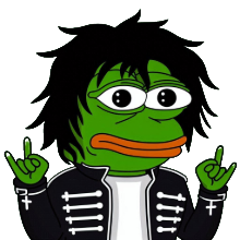 pepe mcr emo black parade Discord emoji — free static PNG download