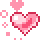pinkheart Discord emoji — free animated GIF download
