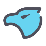 bloody blue Discord emoji - free download