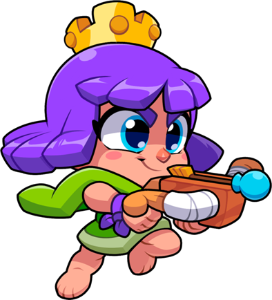 archerqueen baby portrait Discord emoji — free static PNG download