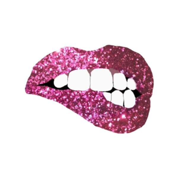 pinkglitterlipbite Discord emoji — free static PNG download
