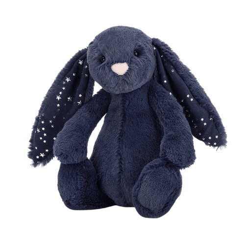 blue rabbit plushie Discord emoji — free static PNG download