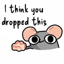 ithinkyoudroppedthis Discord emoji — free static PNG download