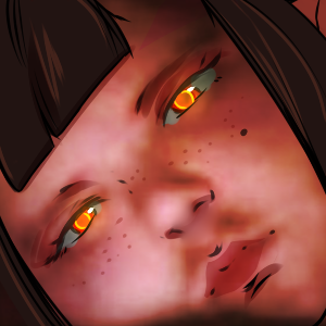 meru intense close up Discord emoji — free static PNG download