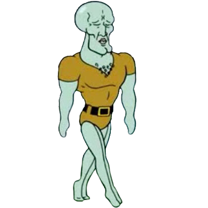 handsome squidward Discord emoji