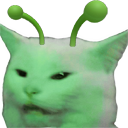 gleep glorp cat Discord emoji — free static PNG download