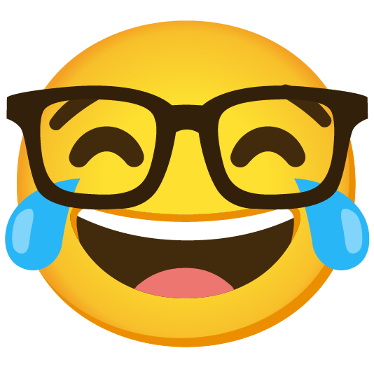 nerdlaughing Discord emoji — free static PNG download
