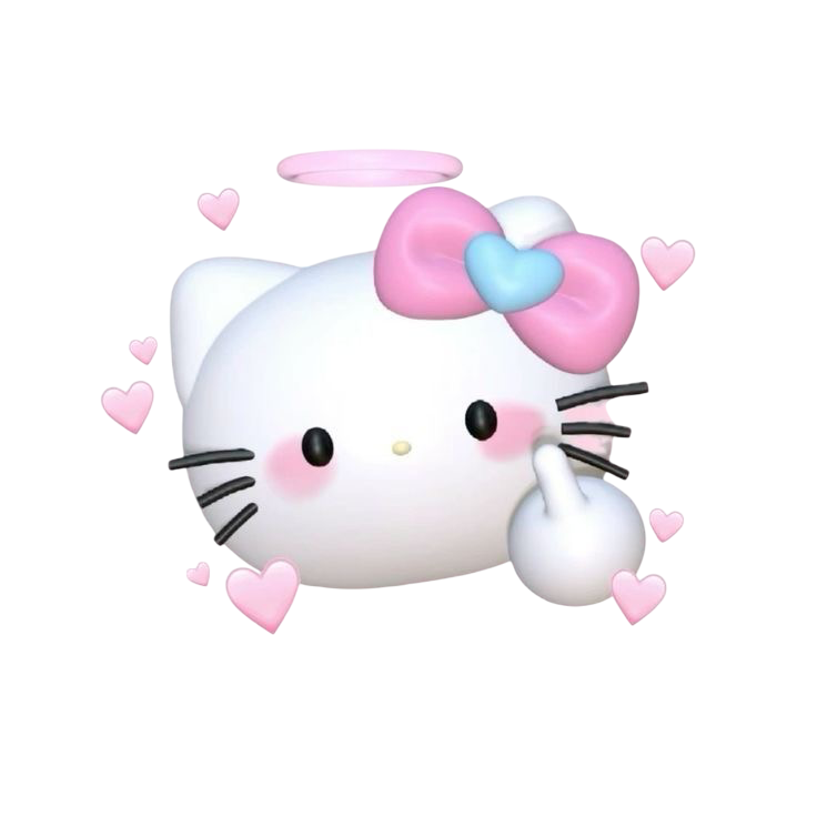 f u hello kitty Discord emoji — free static PNG download